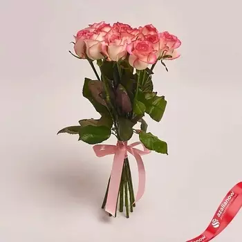 AZALIANOW ЦВЕТЫ. ПОДАРКИ. ДЕКОР Букет из 11 розовых роз 50 см