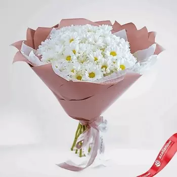 AZALIANOW ЦВЕТЫ. ПОДАРКИ. ДЕКОР Букет из 15 кустовых хризантем ромашек