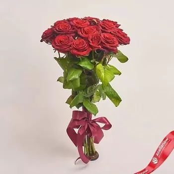 AZALIANOW ЦВЕТЫ. ПОДАРКИ. ДЕКОР Букет из 15 красных роз