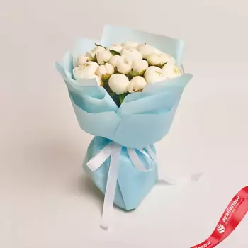 AZALIANOW ЦВЕТЫ. ПОДАРКИ. ДЕКОР Букет из 25 белых пионов