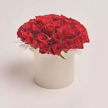 AZALIANOW ЦВЕТЫ. ПОДАРКИ. ДЕКОР Букет из 31 красной розы