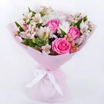 AZALIANOW ЦВЕТЫ. ПОДАРКИ. ДЕКОР Букет из альстромерий