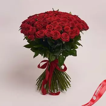 AZALIANOW ЦВЕТЫ. ПОДАРКИ. ДЕКОР Классический букет 101 красная роза