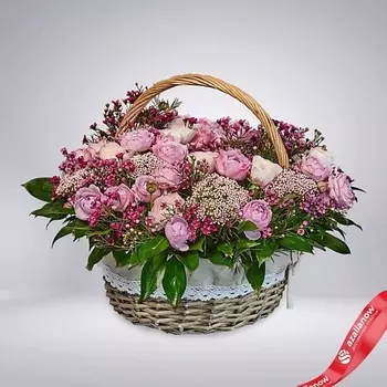 AZALIANOW ЦВЕТЫ. ПОДАРКИ. ДЕКОР Премиум букет «Девочка с персиком»