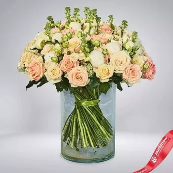 AZALIANOW ЦВЕТЫ. ПОДАРКИ. ДЕКОР Премиум букет «Леди Макбет»