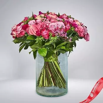 AZALIANOW ЦВЕТЫ. ПОДАРКИ. ДЕКОР Премиум букет «Уффици»