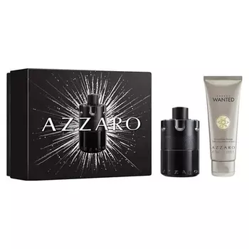 AZZARO Набор The Most Wanted Eau de Parfum Intense : Парфюмерная вода + Гель для душа