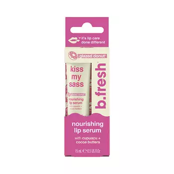 B.FRESH Сыворотка для губ kiss my sass nourishing lip serum