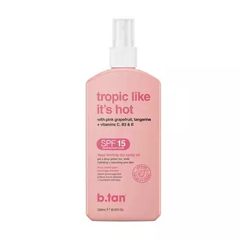 B.TAN Сухое масло-спрей для загара tropic like it's hot deep tanning dry spray oil 236.0