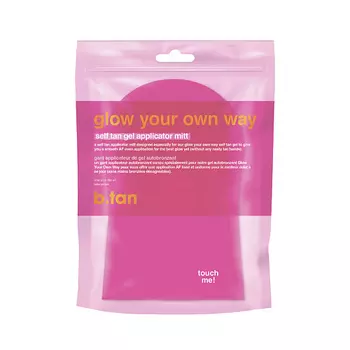 B.TAN Варежка-аппликатор для нанесения автозагара glow your own way self tan gel applicator mitt