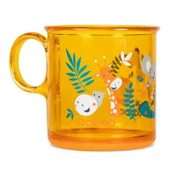 BABOO Чашка с антискользящим дном Sealife 12 мес+