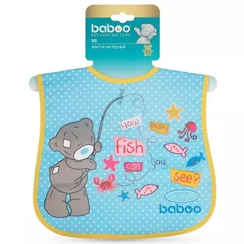 BABOO Фартук нагрудный с карманом Me to You 9 мес+