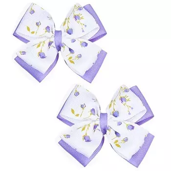 BABYS JOY Бант на резинке цветы