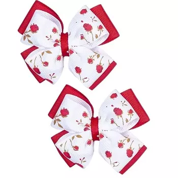 BABYS JOY Бант на резинке цветы