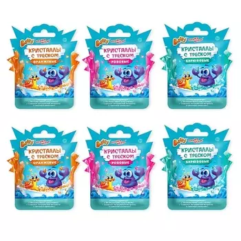 BAFFY Кристаллы с треском детские, Большой набор 72.0