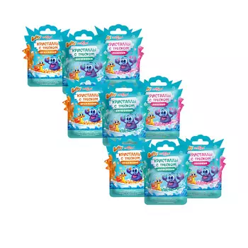 BAFFY Кристаллы с треском детские, Мега набор 90.0