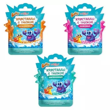 BAFFY Кристаллы с треском детские, Набор 36.0