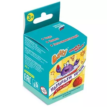 BAFFY Мыльный мелок, красный 35.0