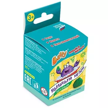 BAFFY Мыльный мелок, зелёный 35.0
