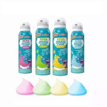 BAFFY Пена детская для купания и игр в ванне, набор