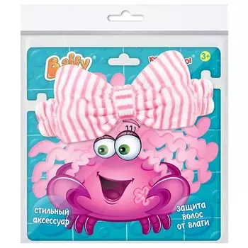 BAFFY Повязка-резинка на голову "Бантик"