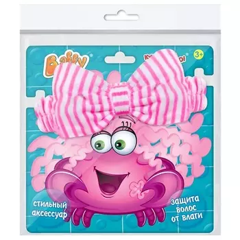 BAFFY Повязка-резинка на голову "Бантик"