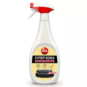 BAGI Спрей для чистки и ухода за мебелью Супер кожа 400.0