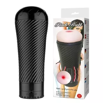 BAILE Мастурбатор анус в тубе с многоуровневой вибрацией