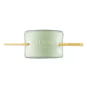 BALMAIN Зажим для волос SS20 Pastel Green