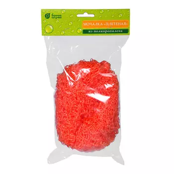 БАННЫЕ ШТУЧКИ Мочалка из полипропилена плетёная