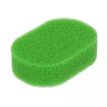 БАННЫЕ ШТУЧКИ Мочалка из поролона, массажная, овальная, "Антицеллюлит", 14х9,5х4 см, hard