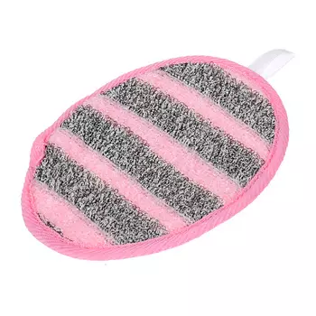 БАННЫЕ ШТУЧКИ Мочалка "Женская" спонж, 13х17,5 см, двусторонняя, medium/soft