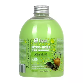 БАННЫЕ ШТУЧКИ Пена для ванны "Зеленый чай" 500