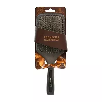 БАННЫЕ ШТУЧКИ Расческа деревянная, массажная, с пластиковыми зубчиками