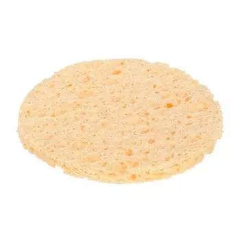 БАННЫЕ ШТУЧКИ Спонж для лица из целлюлозы, d=7 см, soft