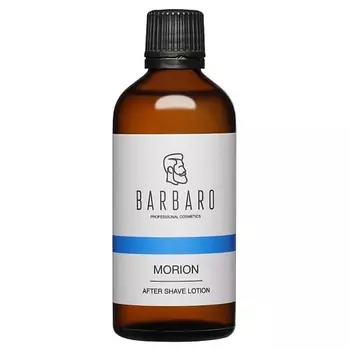 BARBARO Лосьон одеколон после бритья, спиртовой MORION 100.0