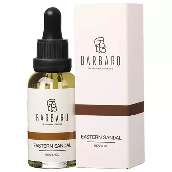 BARBARO Масло для бороды и усов смягчающее EASTERN SANDAL 30.0