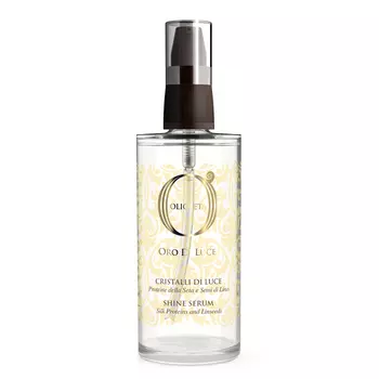 BAREX ITALIANA Жидкие кристаллы с протеинами шёлка и семенем льна Shine Serum OLIOSETA ORO DI LUCE