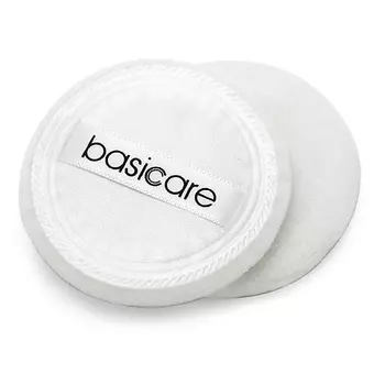 BASICARE Пуховки велюровые