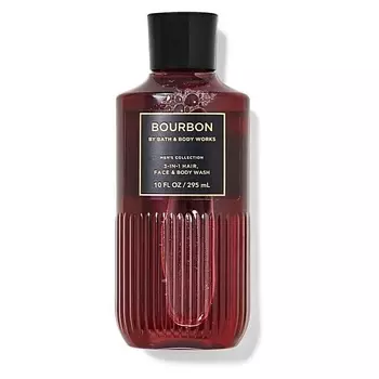 BATH & BODY WORKS Гель для душа Bourbon 3-in-1 Hair, Face & Body Wash