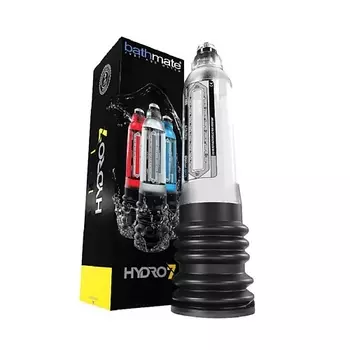 BATHMATE Гидропомпа HYDRO7 прозрачная для увеличения члена