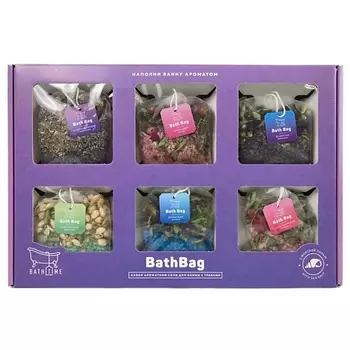 BATHTIME Подарочный набор соль в пакетике для ванны 1.0