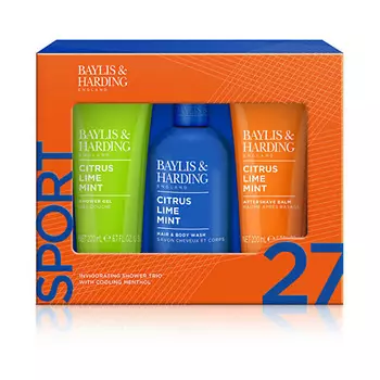 BAYLIS&HARDING BAYLIS & HARDING Набор для активных мужчин Citrus Lime Mint
