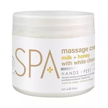 BE CARE LOVE Крем для рук, ног и тела массажный "Молоко и Мед с белым шоколадом" SPA
