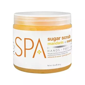 BE CARE LOVE Скраб для рук, ног и тела "Мандарин и Манго" SPA