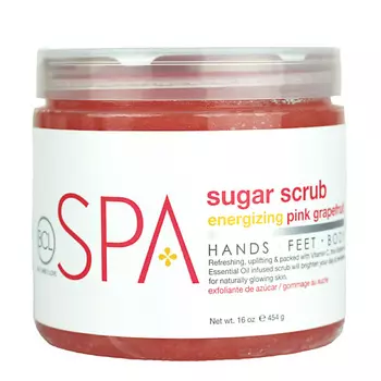 BE CARE LOVE Скраб для рук, ног и тела "Розовый грейпфрут" SPA