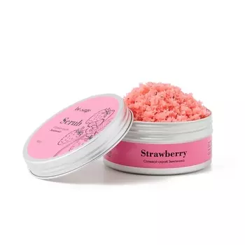 BE.SAGE Натуральный скраб солевой Земляника