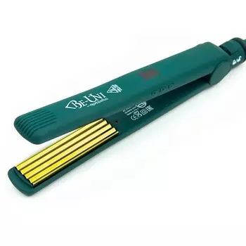 BE-UNI PROFESSIONAL Утюжок-гофре Про с золотым титановым покрытием