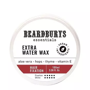 BEARDBURYS BeardBurys Воск для волос сильной фиксации Wax Extra Water Effect 100.0