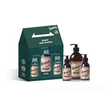 BEARDBURYS Набор для бритья Shaving Cream; Precision Balm; After Shave